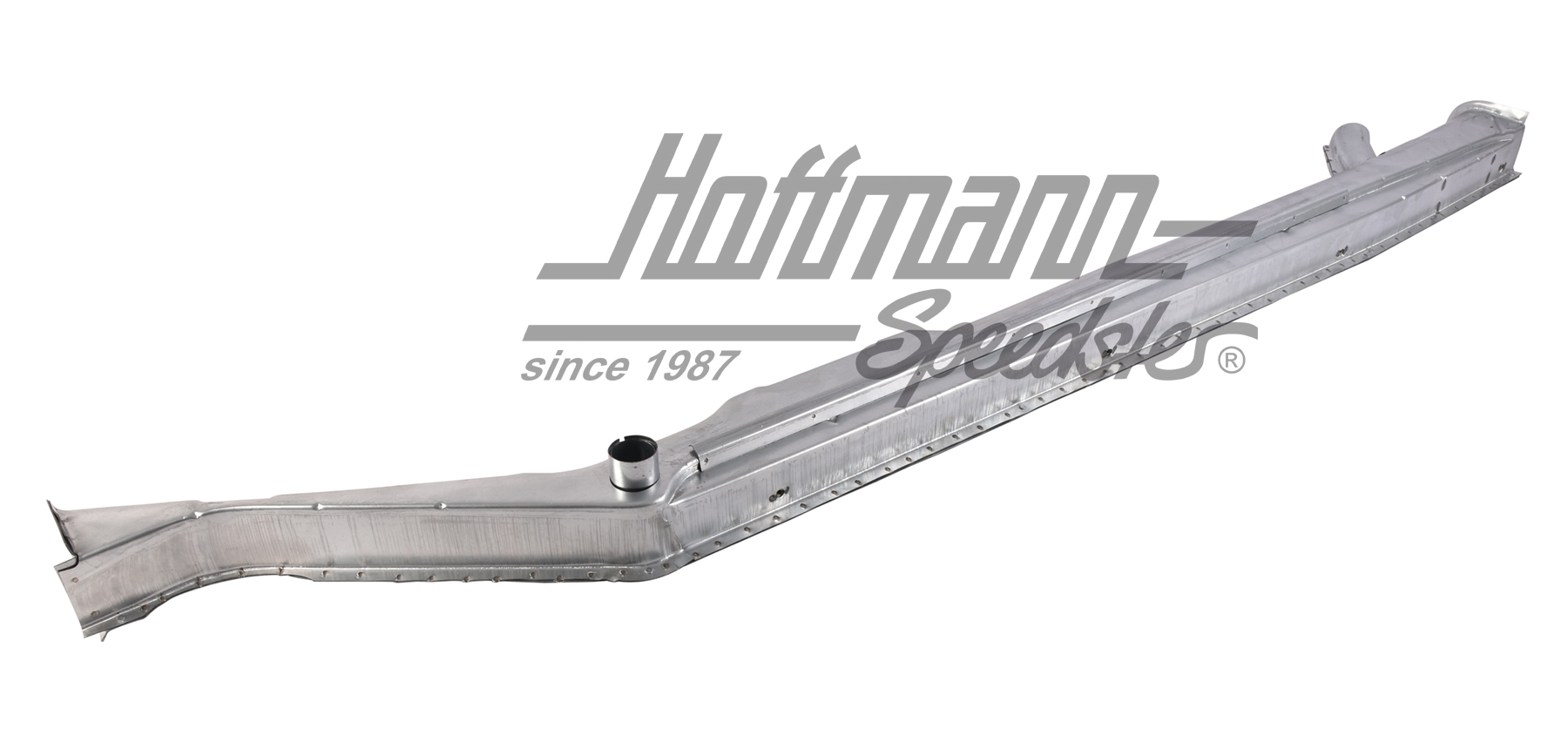 Heater channel, complete, -7.68, left                                                               