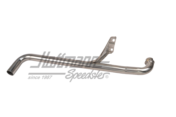 Exhaust tailpipe, Bus T2, 1.3-1.6, stainless steel                                                  