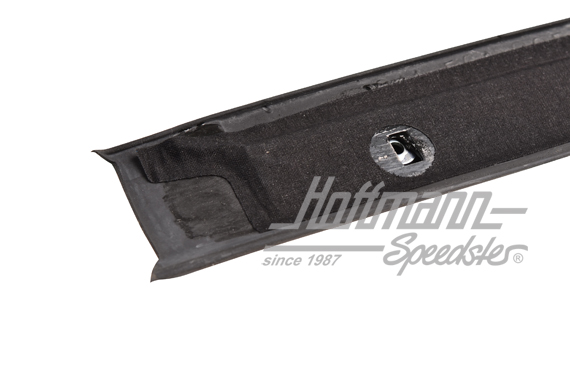 Seal, roof frame, outside, .83-.85, left                                                            