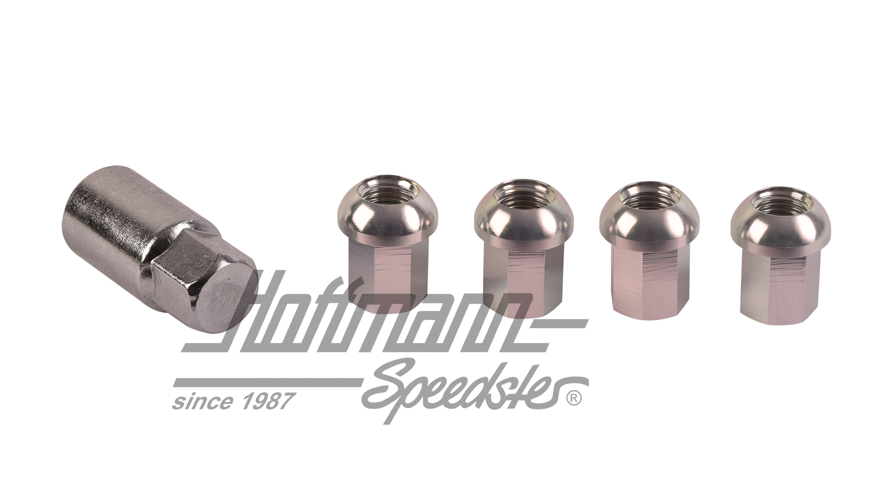 Wheel nut, lock kit, 911, aluminium wheels                                                          