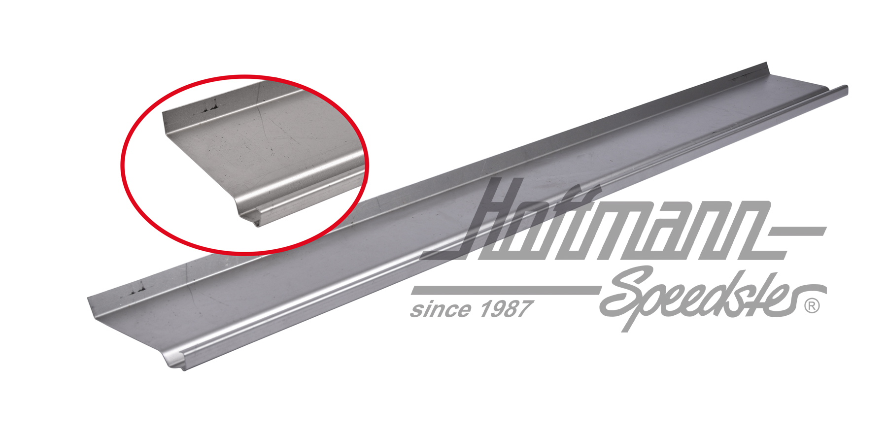 Repair panel, rain gutter, Westfalia, 1250mm | 255 817 300 | 390-0810-10