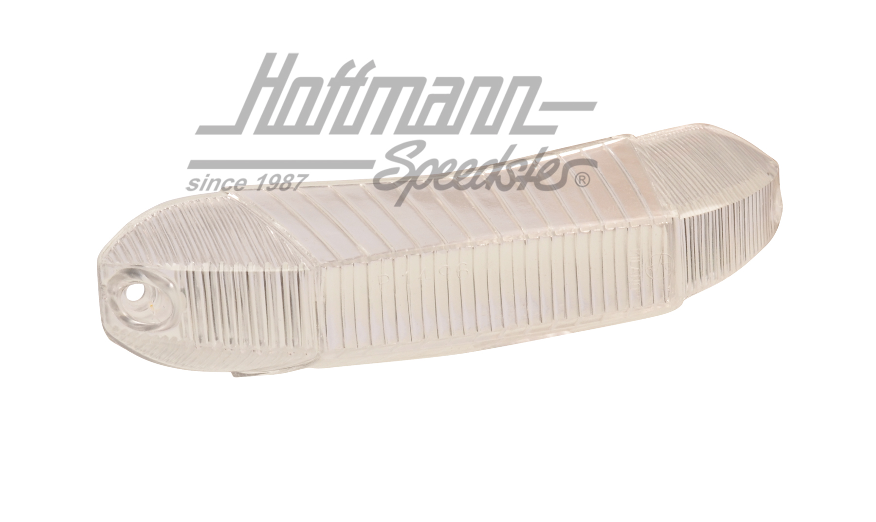 Turn-indicator lens, Type 3, 8.63-7.69, white                                                       