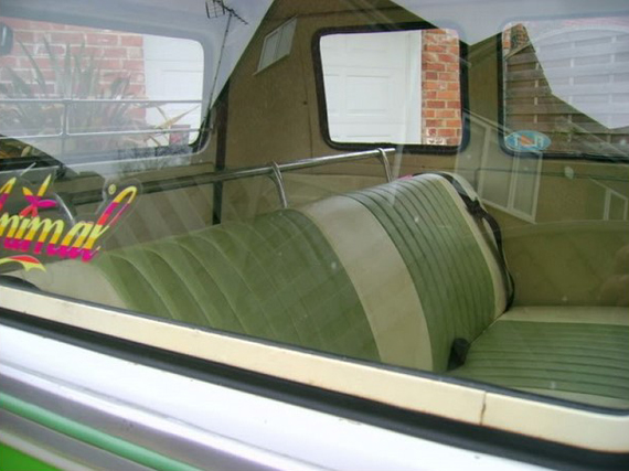 Jail bars, rear bench, Bus T1/T2, Style 2                                                           