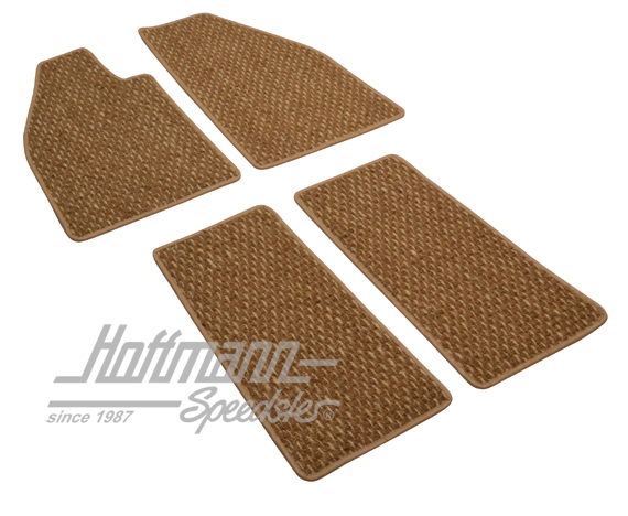 Floor mats, coco, .57-.59, beige/light brown | ZVW 2ATN | 020-5381-14