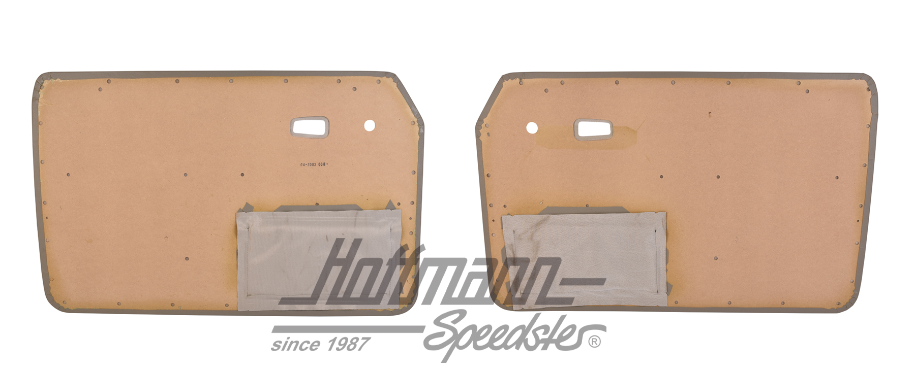 Door panels, Type 3, 8.65-7.73, grey                                                                