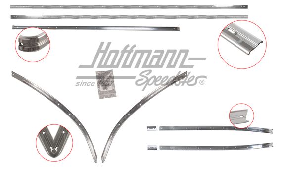 Moulding set, Bus T1 Pick-up                                                                        