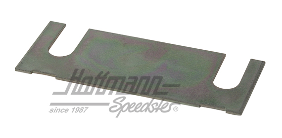 Compensating plate, roller guiding, lower                                                           