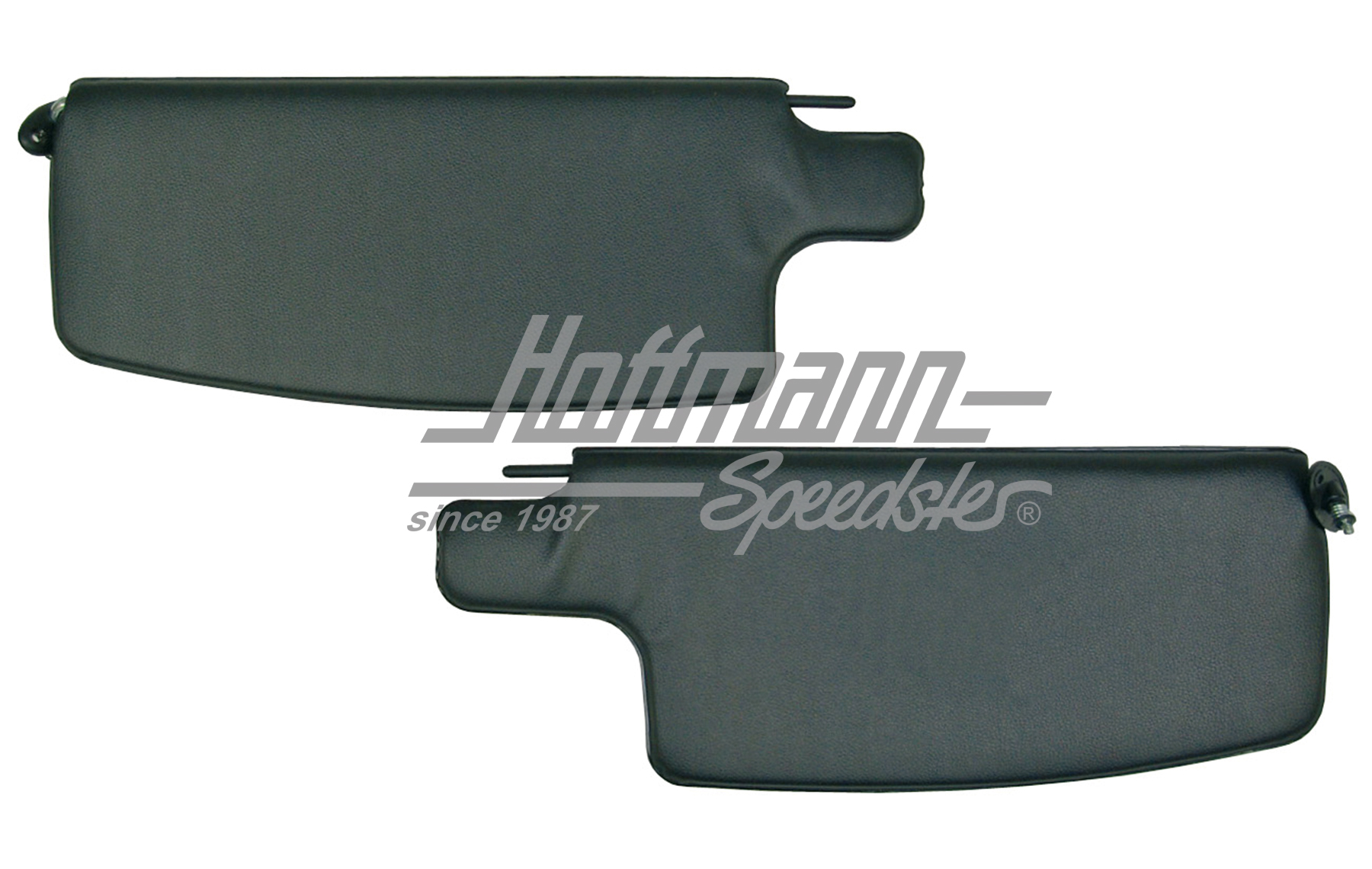 Sun visors, black, Sedan 8.67-, Convertible 8.72- | 21-2017 | 055-7359