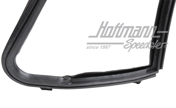 Vent-window seal, Targa, 65-76, left                                                                