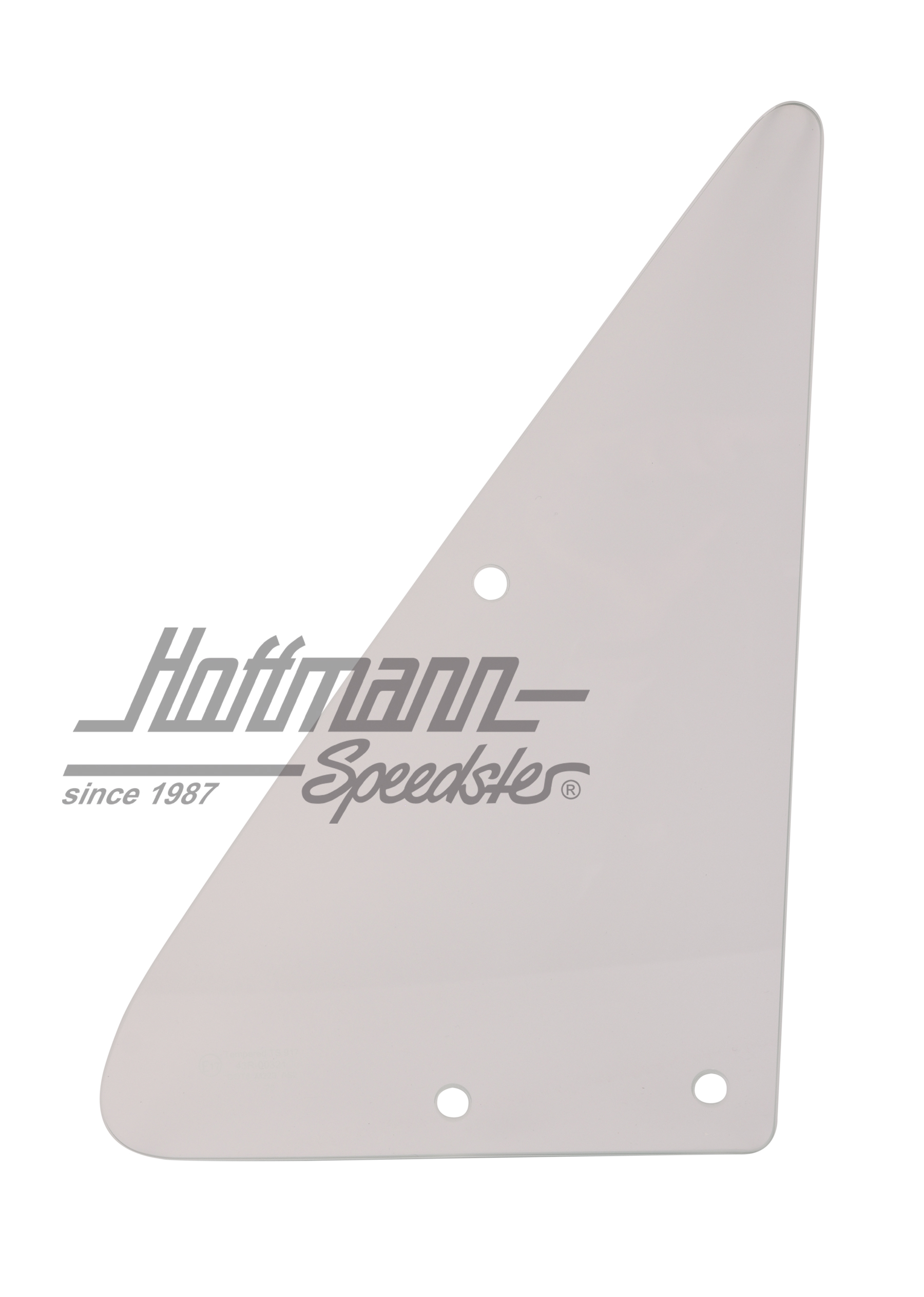 Vent-window glass, Bus T3, clear, left | 251 845 255 | 380-0255-31