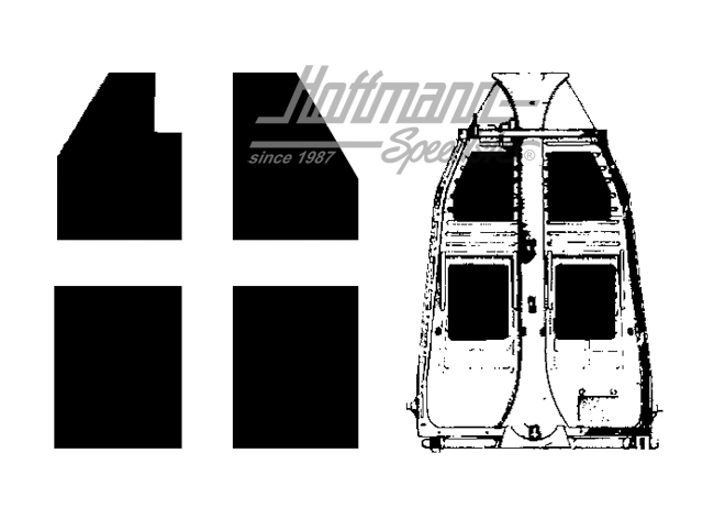 Floor panel insulation, universal                                                                   