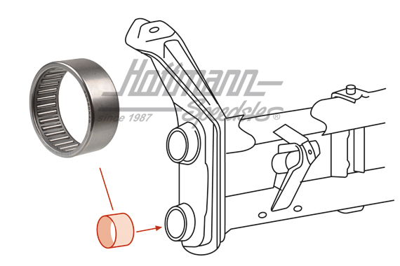 Needle bearing, front axle, lower, 50 mm                                                            