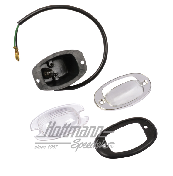 License-plate light, 356 B/C, complete                                                              