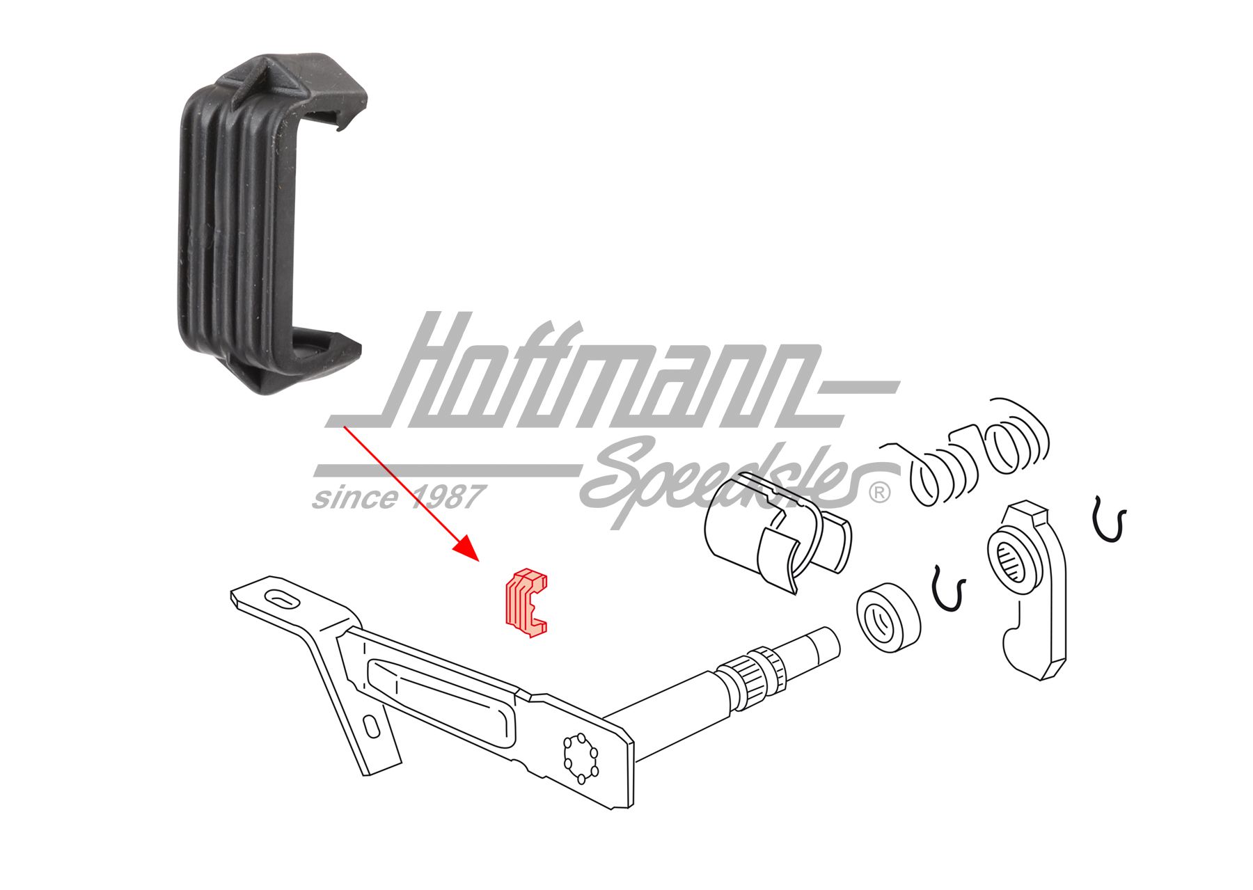 Couvercle Butée Débrayage Boîte Vitesse - Compatible OE 020 141 073A - Pour Volkswagen Audi